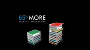 HP Ink what 65 percent really looks like
