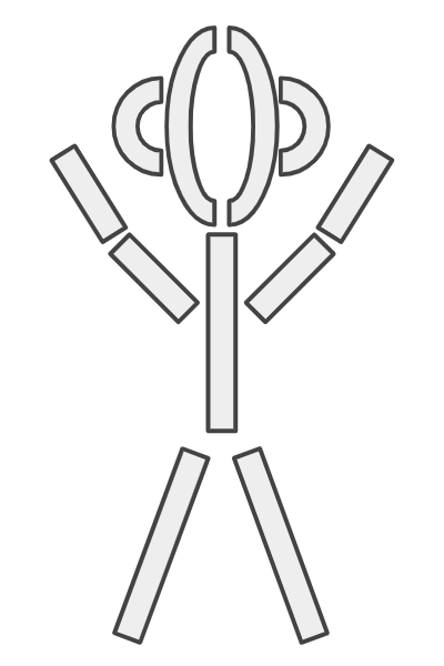 Mat Man in all his (her?) glory