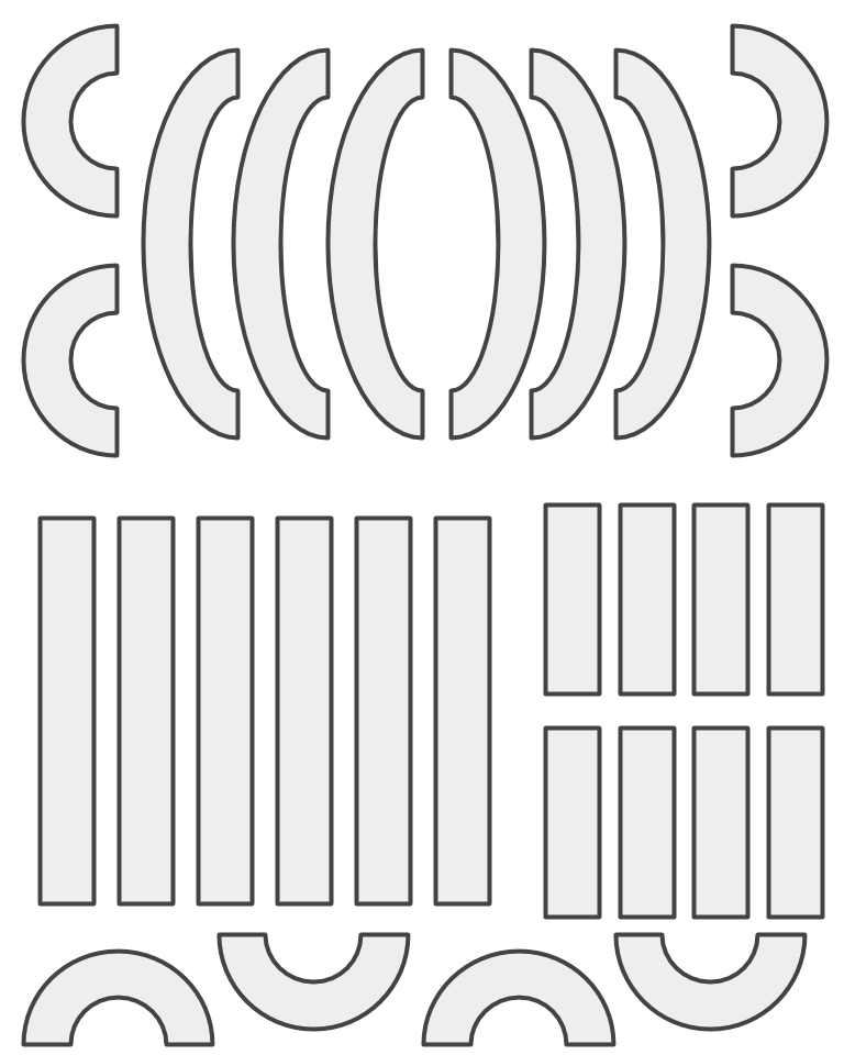 Mat Man Template PNG